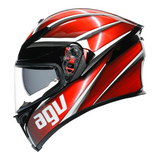 Helmet: AGV K-5 S TEMPEST Black/Red