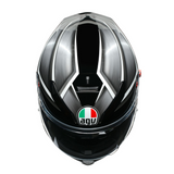 Helmet: AGV K-5 S TEMPEST Black/Silver