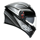 Helmet: AGV K-5 S TEMPEST Black/Silver