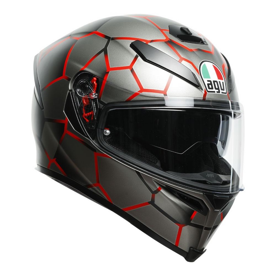 Helmet: AGV K-5 S VULCANUM Red