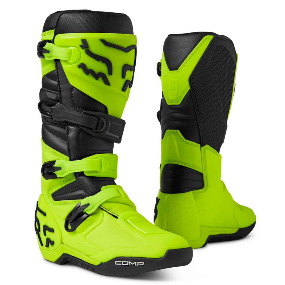 Boots: FOX 2025 COMP Fluro Yellow