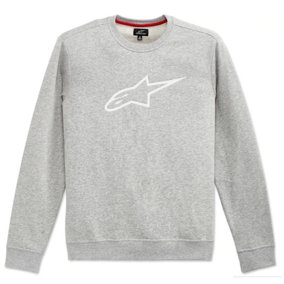 Fleece: ALPINESTARS AGELESS CREW Grey Heather White