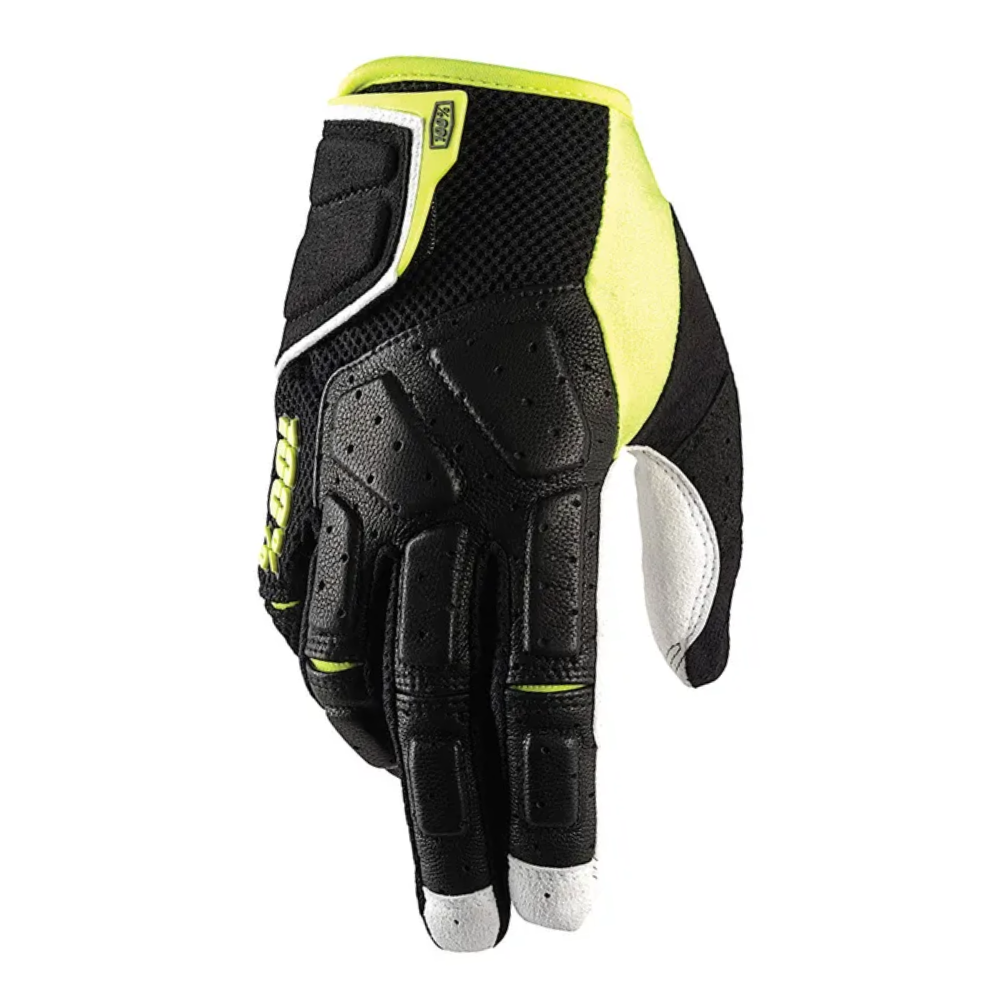 Gloves: 100% SIMI MTB Black/Lime