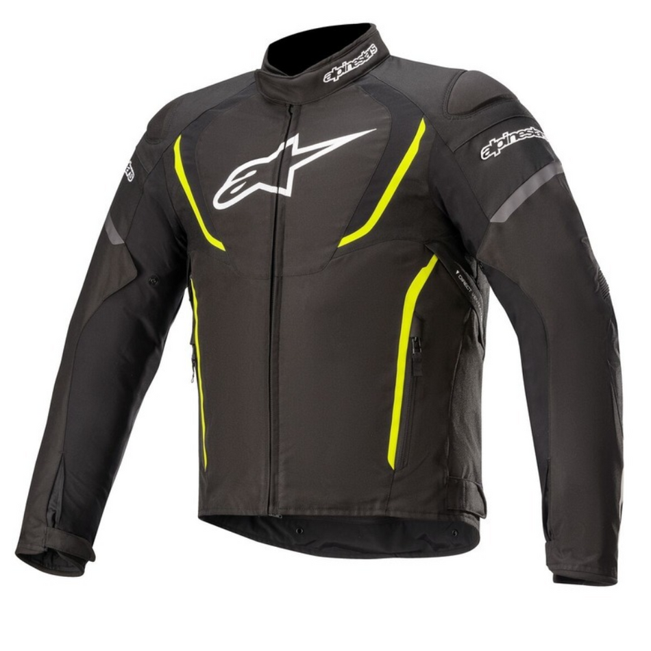 Jacket: ALPINESTARS T JAWS V3 WP Black/FluoYell