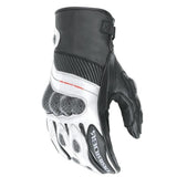 Gloves: DRIRIDER SPEED 2 Short Cuff Black/White